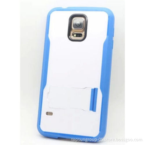 Blade Style Cover for Samsung S5, Double-color, with Stent